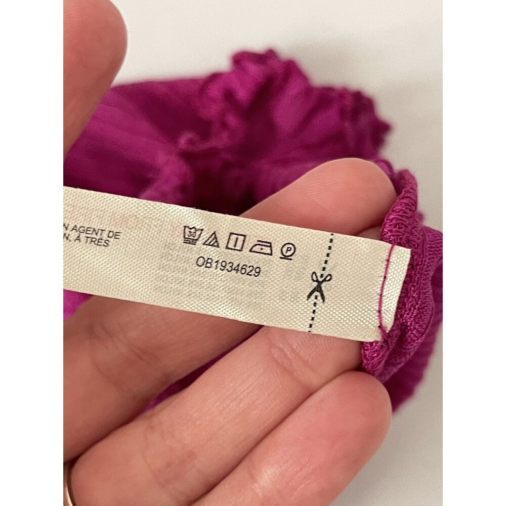 Intimately Free People OB1934629 Women's Sz XS Fuschia Sheer Luck Nightee $88 - Picture 8 of 10